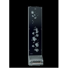 Saunum Base /Anthracite body / Patterned glass, Led R/B/W