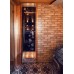 Saunum Base /Anthracite body / Patterned glass, Led R/B/W
